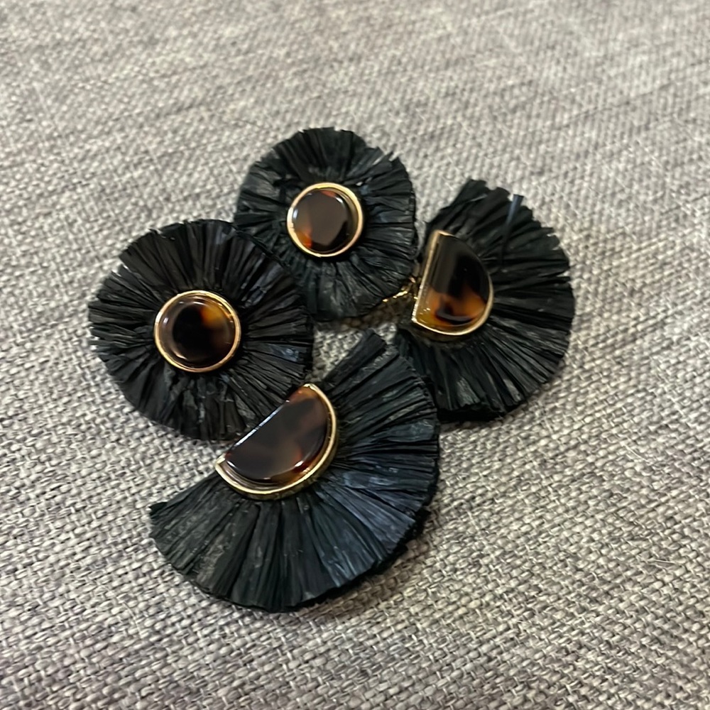 LOFT Feather Earrings